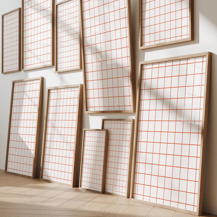 Animated Video Frame Set Mockup | Vertical 5x7 Ratio | 3 Scenes Gallery Mockup Video