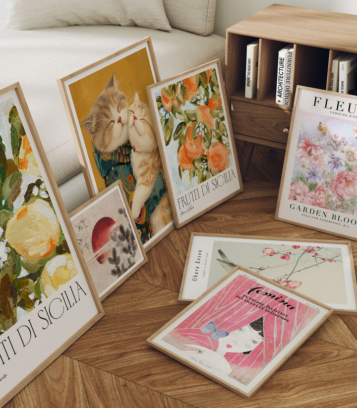 Set of 7 Art Frame Mockups,Wall Art Mockups