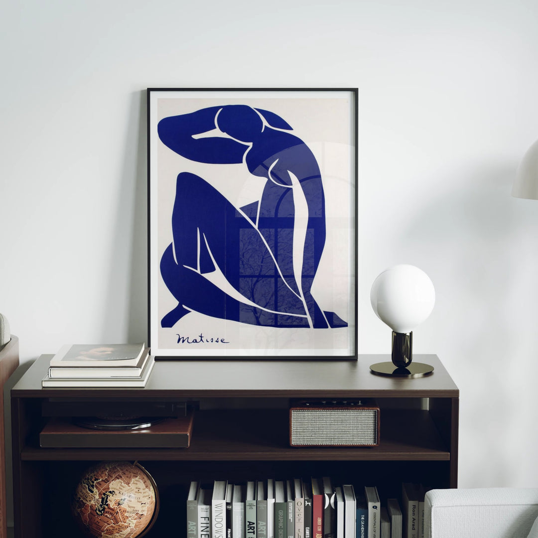 Animated Video Black Frame Mockup | Vertical 3x4 Ratio | 4 Scenes Interior Mockup Video | Wall Art Mockup Video Template