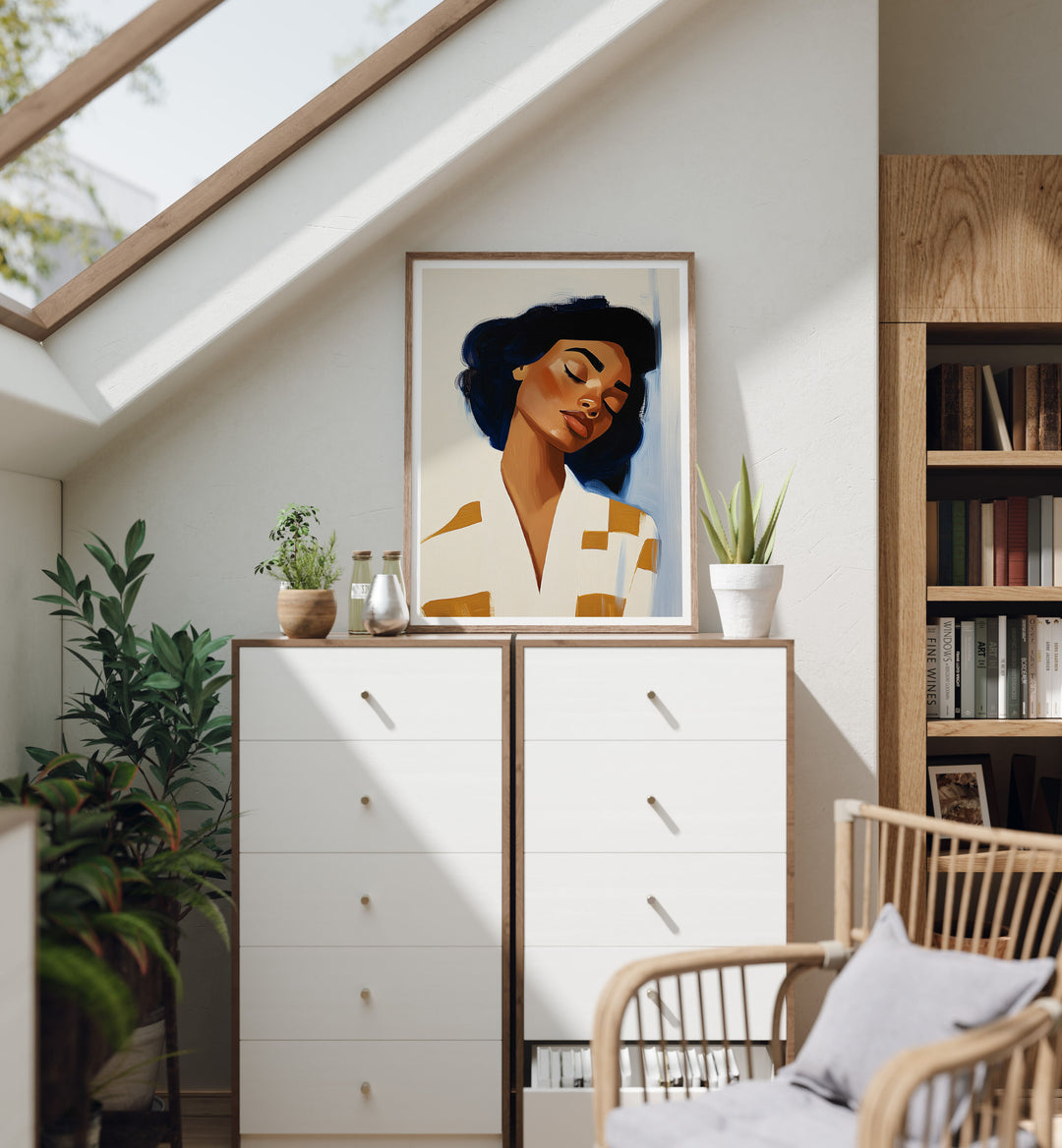 3x4 Wall Art Mockup,Digital Template,Psd Smart Object