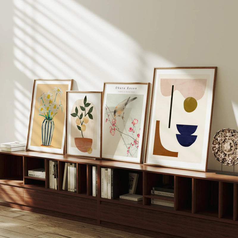 5x7 gallery frame set mockup scene 3