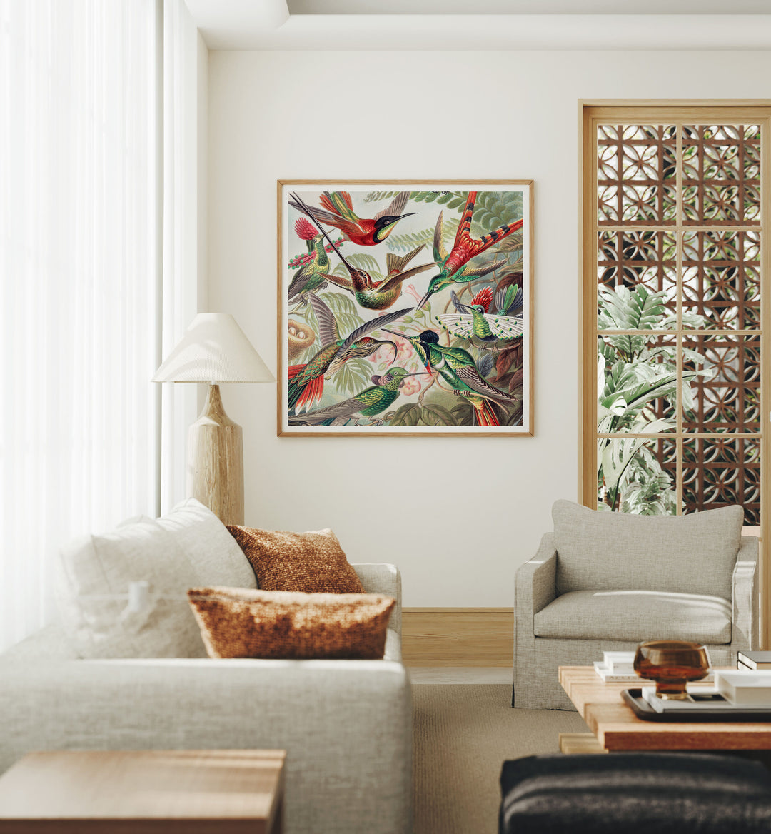 Square Wall Art Mockup,Poster Mockup,Art Print Mockup,Photoshop Templates