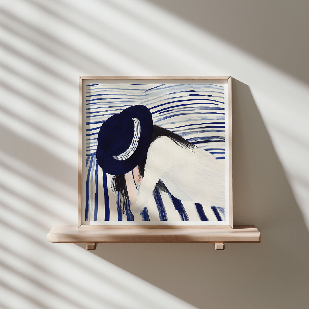 Minimalist Square Wood Frame Mockup,Picture Frame Mockup