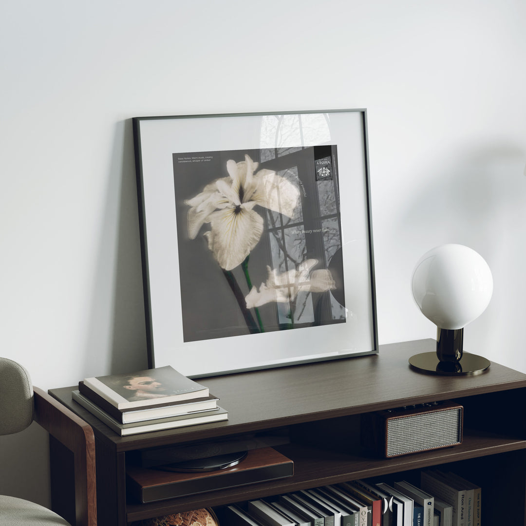 Square Black Frame Mockup in home Interior,Picture Frame Mockup