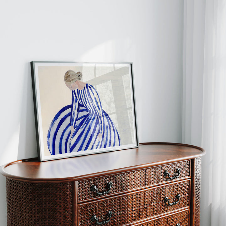 4x3 Horizontal Black Frame Mockup in Living Room,Picture Frame Mockup,Wall Art Mockup