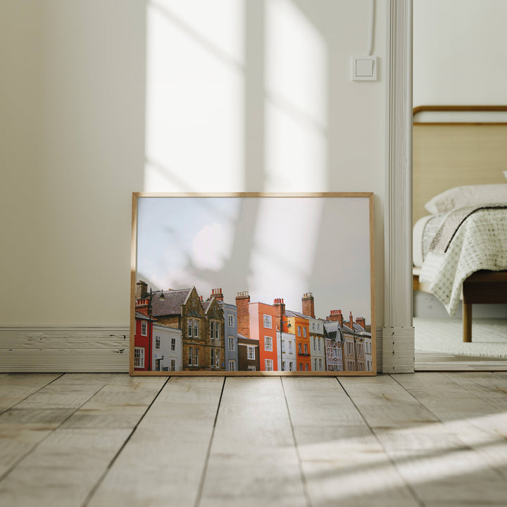 Minimalist Wood Frame Mockup,Horizontal 4x3 Picture Frame Mockup,Digital Frame Mockup