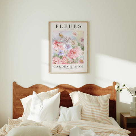 3x4 wall art video preview for bedroom interior product listing