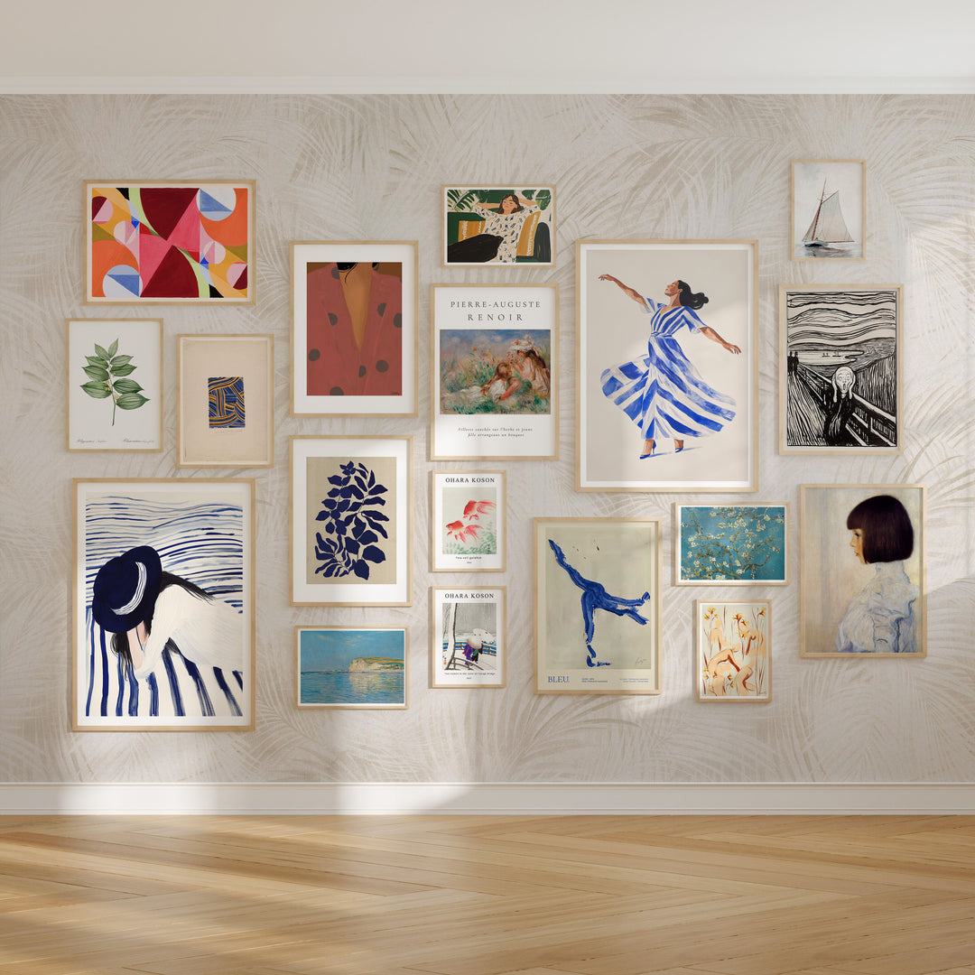 Gallery Wall Art Mockup,5x7 Wood Frame Mockup,Picture Frame Mockup,Multiple Frames Mockup