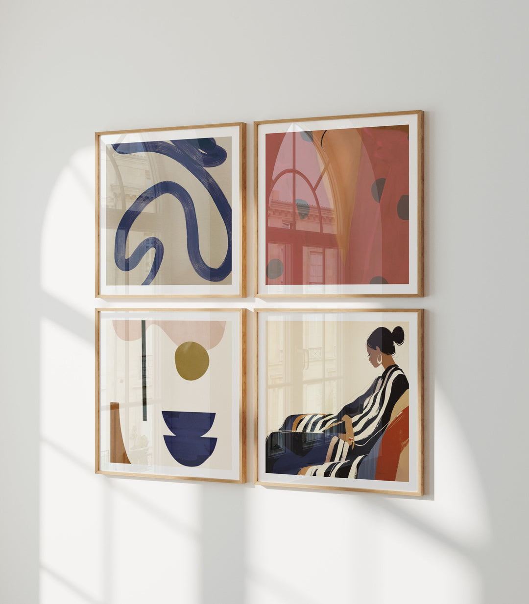 4 Square Frame Mockup,Wall Art Mockup,Picture Frame Mockup,Digital Templates,