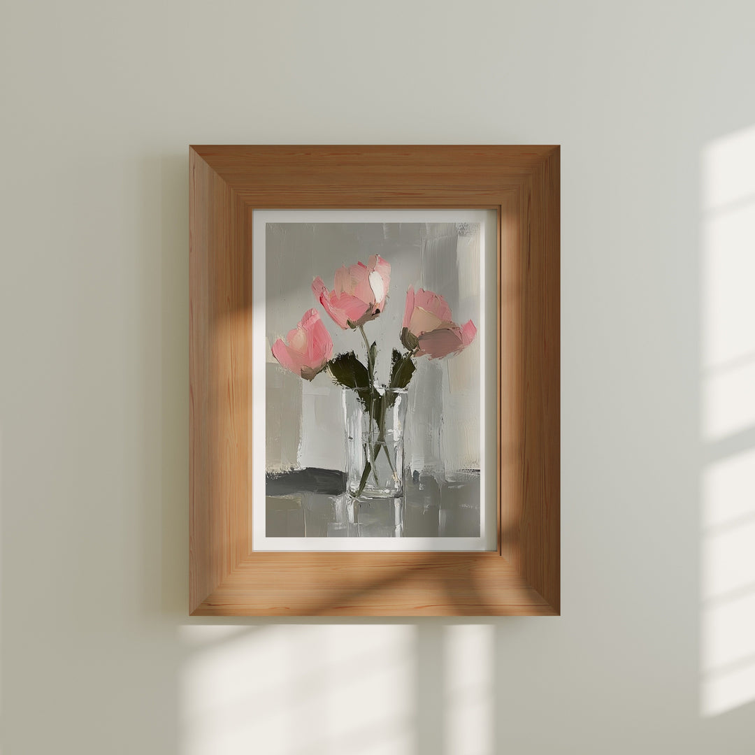 Minimalist Wood Frame Mockups,5x7 Frame Mock-Up in Home Interior