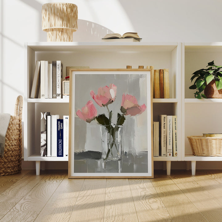 Wood Frame Mockup in home Interior,3x4 Ratio Frame Mock-Up,Poster Mockup,Artwork Mockup