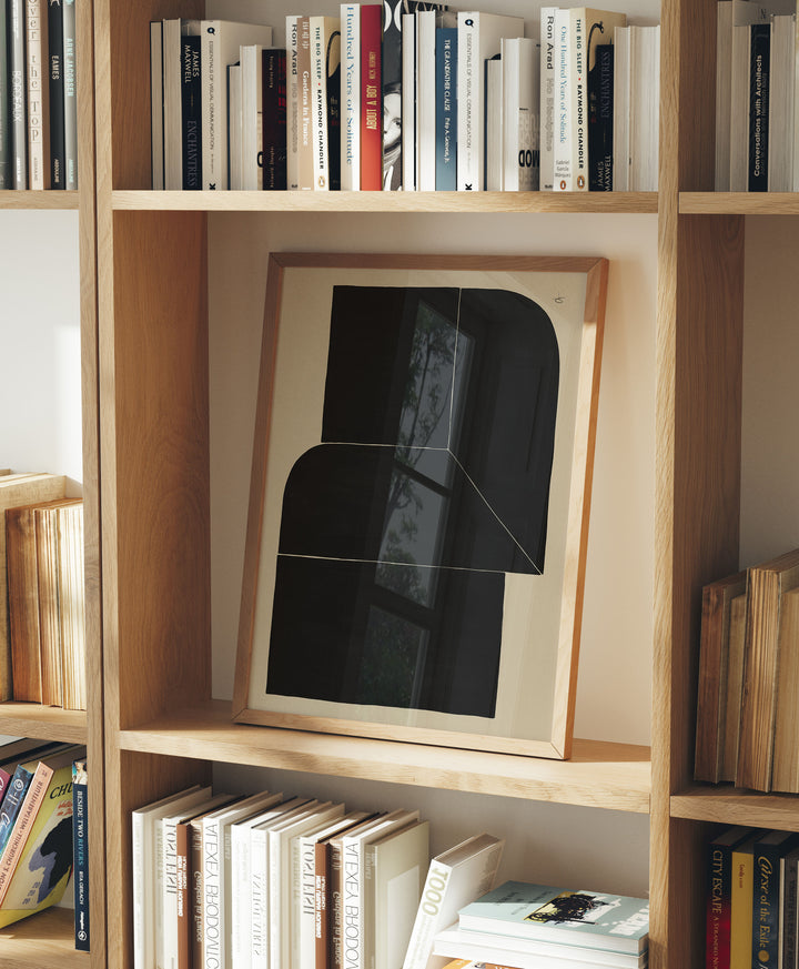 Wood Frame Mockup in home Interior,3x4 Ratio Frame Mock-Up with Reflection,Picture Frame Mockup,Poster Mockup,Digital Template