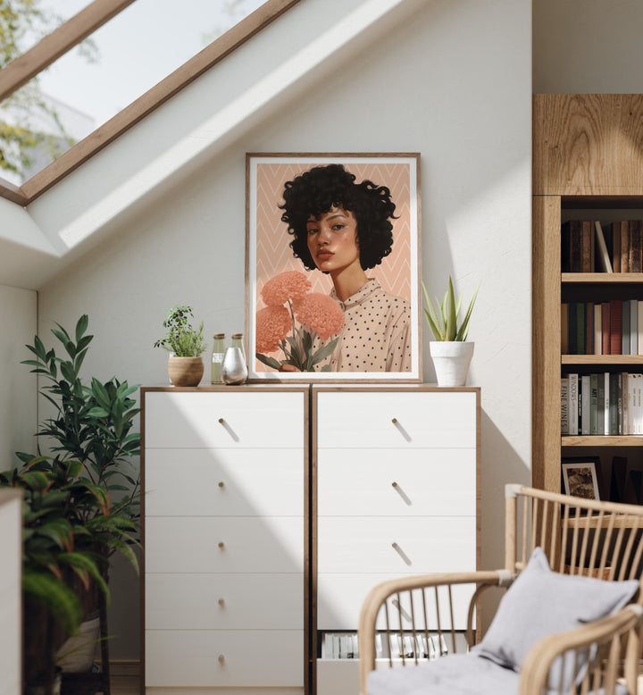 3x4 Wall Art Mockup,Digital Template,Psd Smart Object