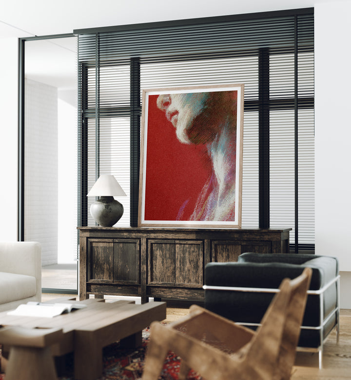 3x4 Vertical Wood Frame Mockup,Picture Frame Mockup,Wall Art Mockup,Poster Mockup