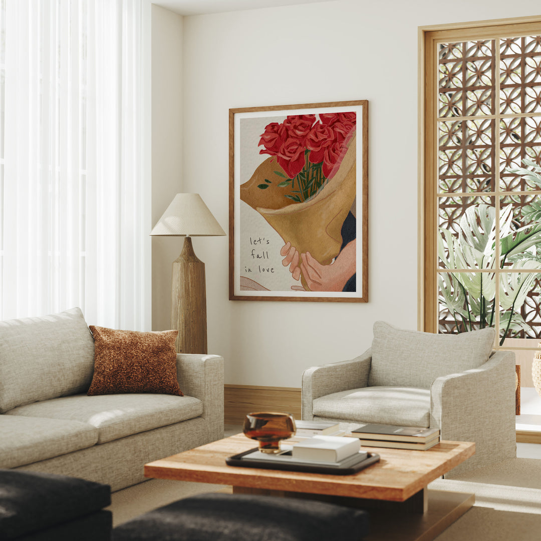 3x4 Wood Frame Mock-Up,Wall Art Mockup,Art Print Mockup,Psd Template