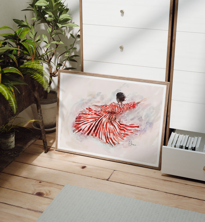 4x3 Horizontal Wood Frame Mockup,Picture Frame Mockup,Photoshop Templates