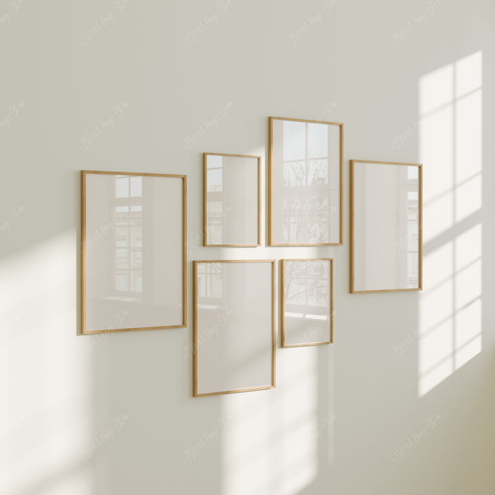 Gallery Wall Templates,3x4 Ratio Wall Art Mockup,Art Print Mockup,Picture Frame Mockup