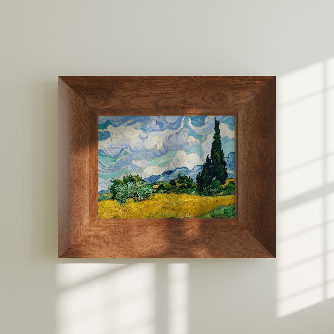 4x3 Horizontal Frame Mock-Up in Home Interior,Picture Frame Mockup