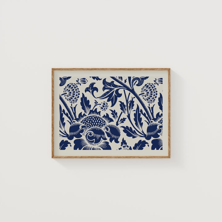 Minimalist Wood Frame Mockup,4x3 Ratio Wall Art Horizontal Frame Mockup,Digital Art Mockup