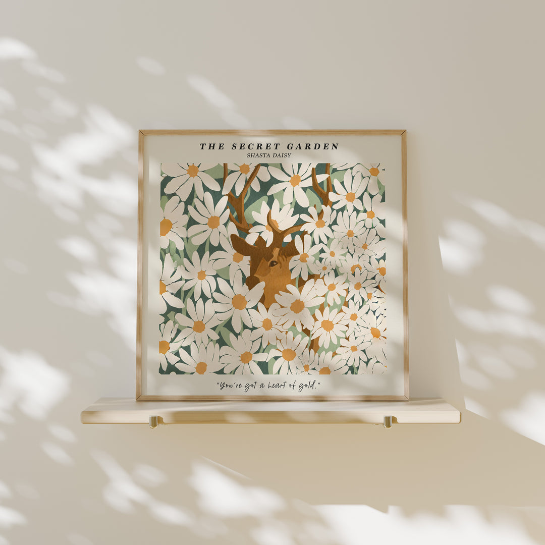 Minimalist Square Picture Frame Mockup,Art Print Mockup,Digital Frame Template