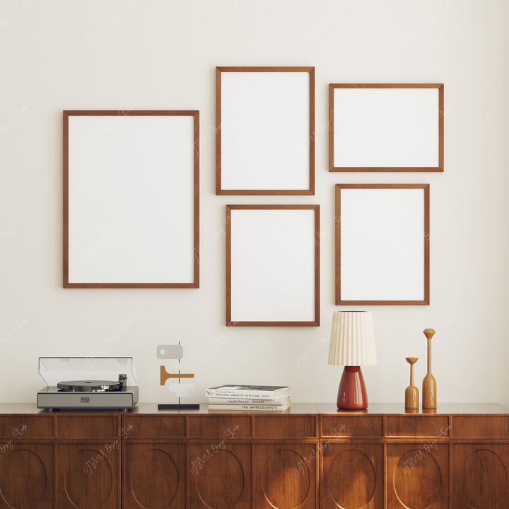 Gallery Wall Frame Mockups,3x4 Wall Art Mockups,Picture Frame Mockup
