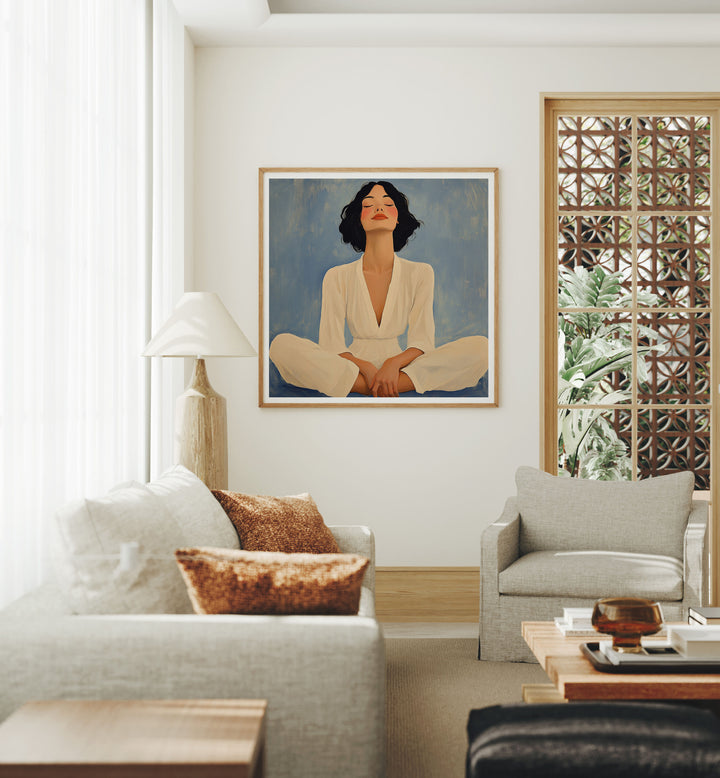 Square Wall Art Mockup,Poster Mockup,Art Print Mockup,Photoshop Templates