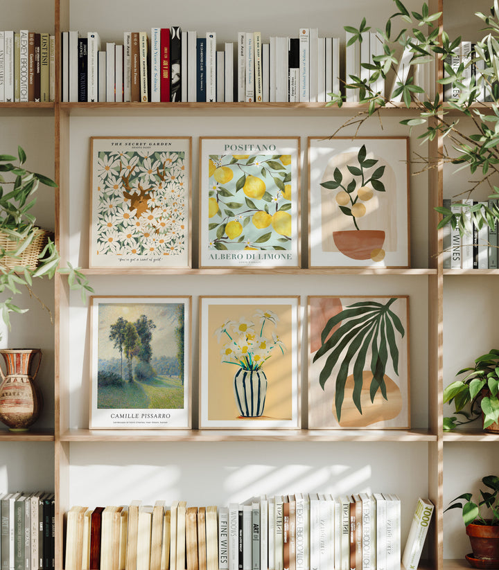 Gallery Art Frames Mockup,3x4 Ratio Multiple Frames,Print Poster Mockup,Digital Templates