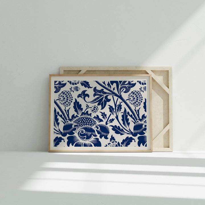 Minimalist 4x3 Wood Frame Mockups with Blank Background,Horizontal Picture Frame Mock-up