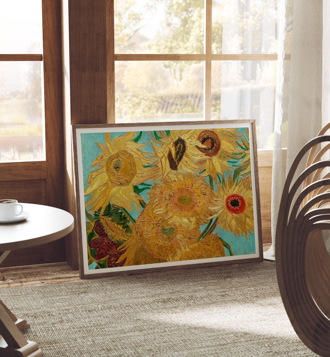 4x3 Horizontal Wood Frame Mockup,Art Print Mockup,Photoshop Templates