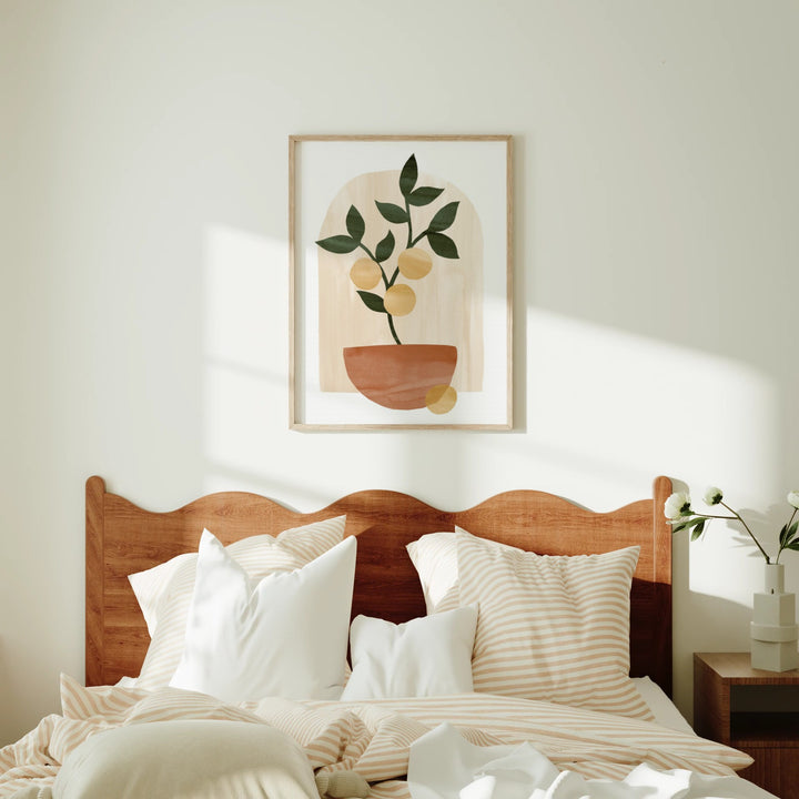 Animated Video Frame Mockup in Bedroom | Vertical 3x4 Ratio Frame | 3 Scenes Art Mockup Video Mobile | Wall Art Video Mockup | Digtal Templates