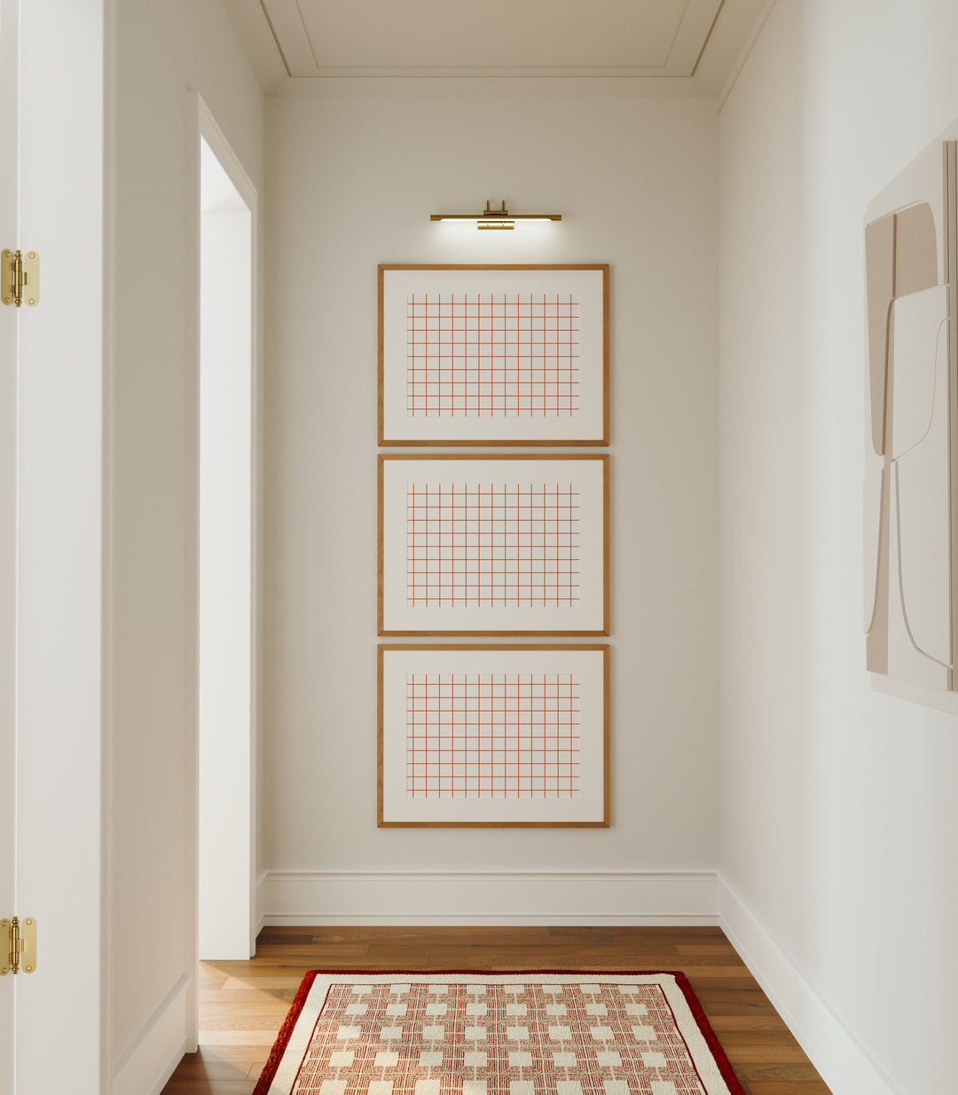 Set of 3 Horizontal Gallery Frame Mockup,7x5 Frame Mockups,Wall Art Mockup,Digital Templates