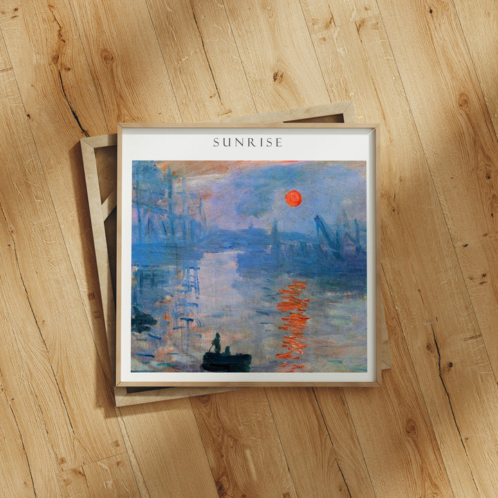Square Wood Frame Mockup,Art Print Mockup,Photoshop Template