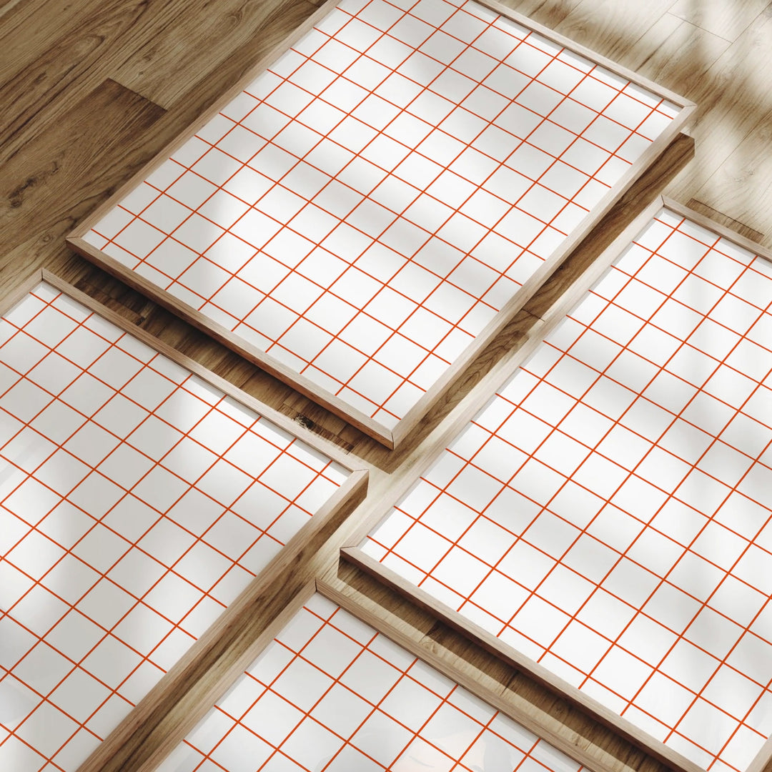 Animated Video Frame Set Mockup | Vertical 3x4 Ratio | 3 Scenes Gallery Mockup Video