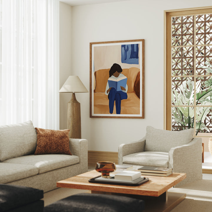 3x4 Wood Frame Mock-Up,Wall Art Mockup,Art Print Mockup,Psd Template