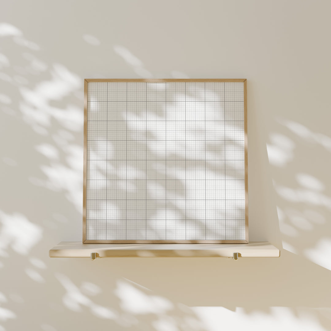 Minimalist Square Picture Frame Mockup,Art Print Mockup,Digital Frame Template