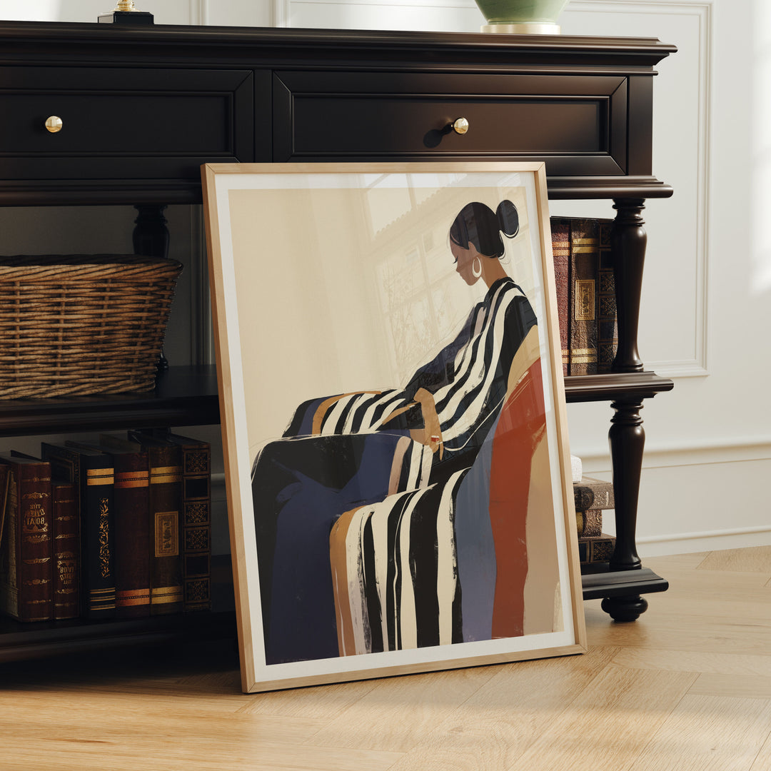 3x4 Ratio Frame Mock-Up with Reflection,Picture Frame Mockup,Photopea Templates