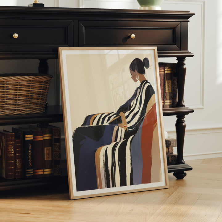 3x4 Ratio Frame Mock-Up with Reflection,Picture Frame Mockup,Photopea Templates