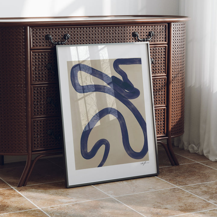 Black Frame Mockup in home Interior,3x4 Ratio Frame Mock-Up with Reflection,Picture Frame Mockup