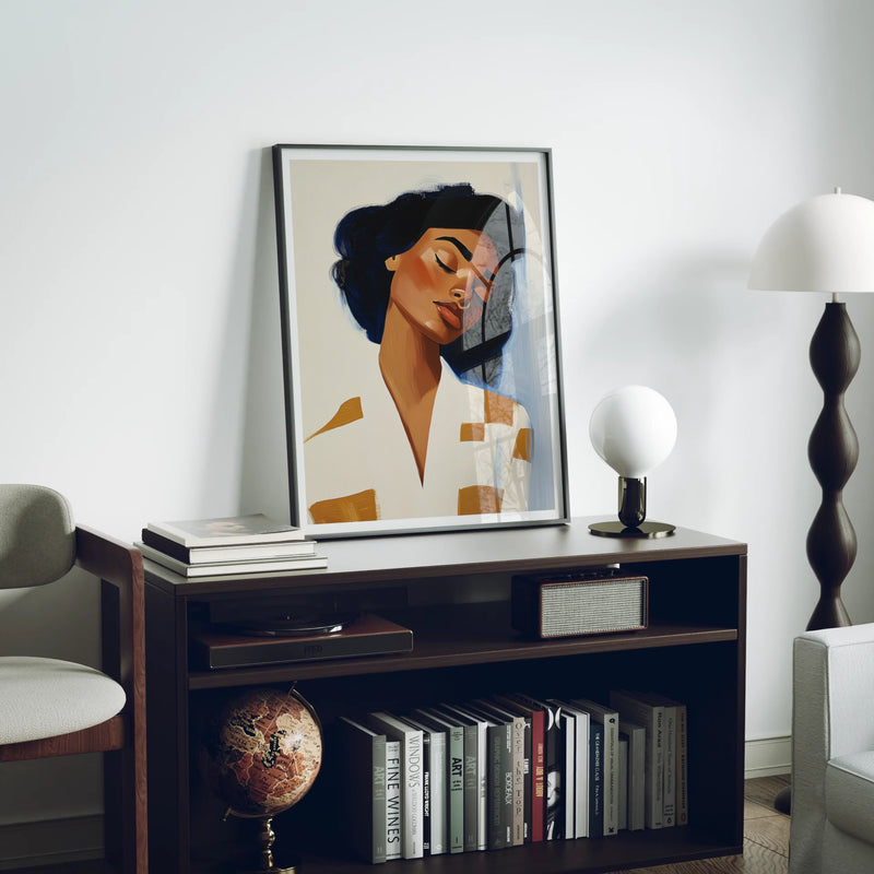3x4 black frame artwork insertion preview