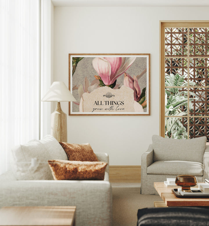 4x3 Horizontal Wood Frame Mockup,Wall Art Mockup,Poster Mockup