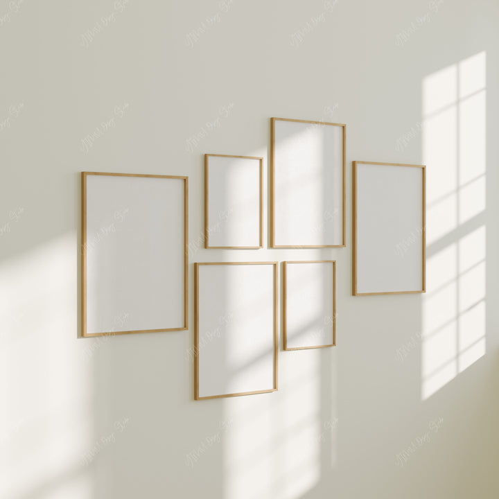Gallery Wall Templates,3x4 Ratio Wall Art Mockup,Art Print Mockup,Picture Frame Mockup