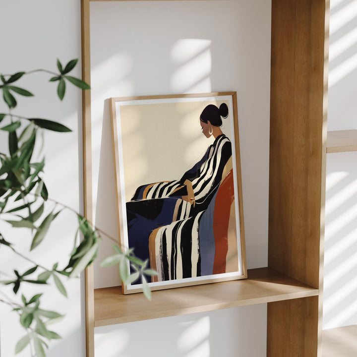 Minimalist Wood Frame Mockup,DIN A Ratio Picture Frame Mock-up,Print Poster Mockup,Digital Template