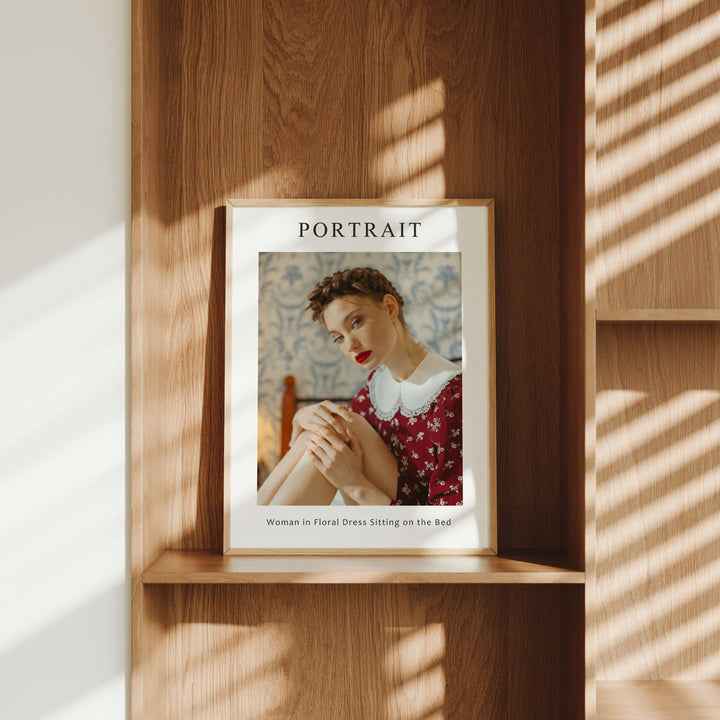 Minimalist Wood Frame Mockup,3x4 Ratio Picture Frame Mockup,Print Poster Mockup,Mock Up Wall Art
