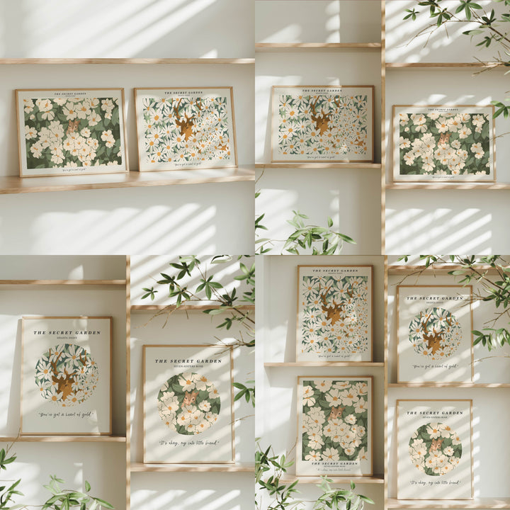 Set of 16 Minimalist Frame Mockup Bundle,Art Print Mockup,Digital Frame Mockup,Psd Template