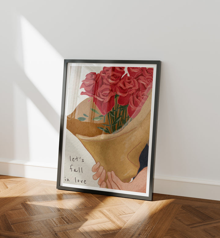 Black Frame Mockup in home Interior,3x4 Vertical Frame Mock-Up with Reflection,Wall Art Mockup