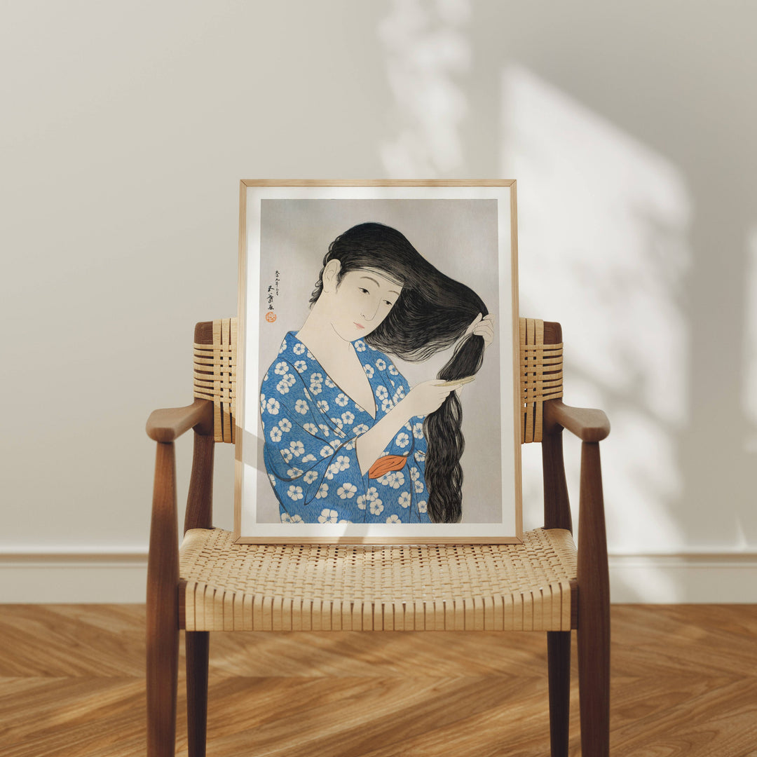 Minimalist Wood Frame Mockup,3x4 Ratio Picture Frame Mockup,Mock Up Wall Art,Printable Art Display