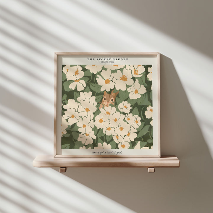 Minimalist Square Wood Frame Mockup,Picture Frame Mockup