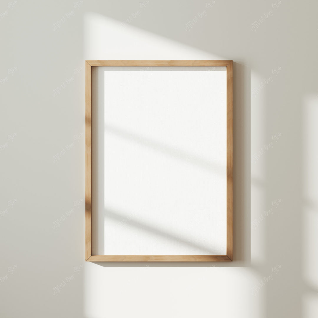 5x7 Wood Frame Mockup,Poster Mockup,Digital Photoshop Templates