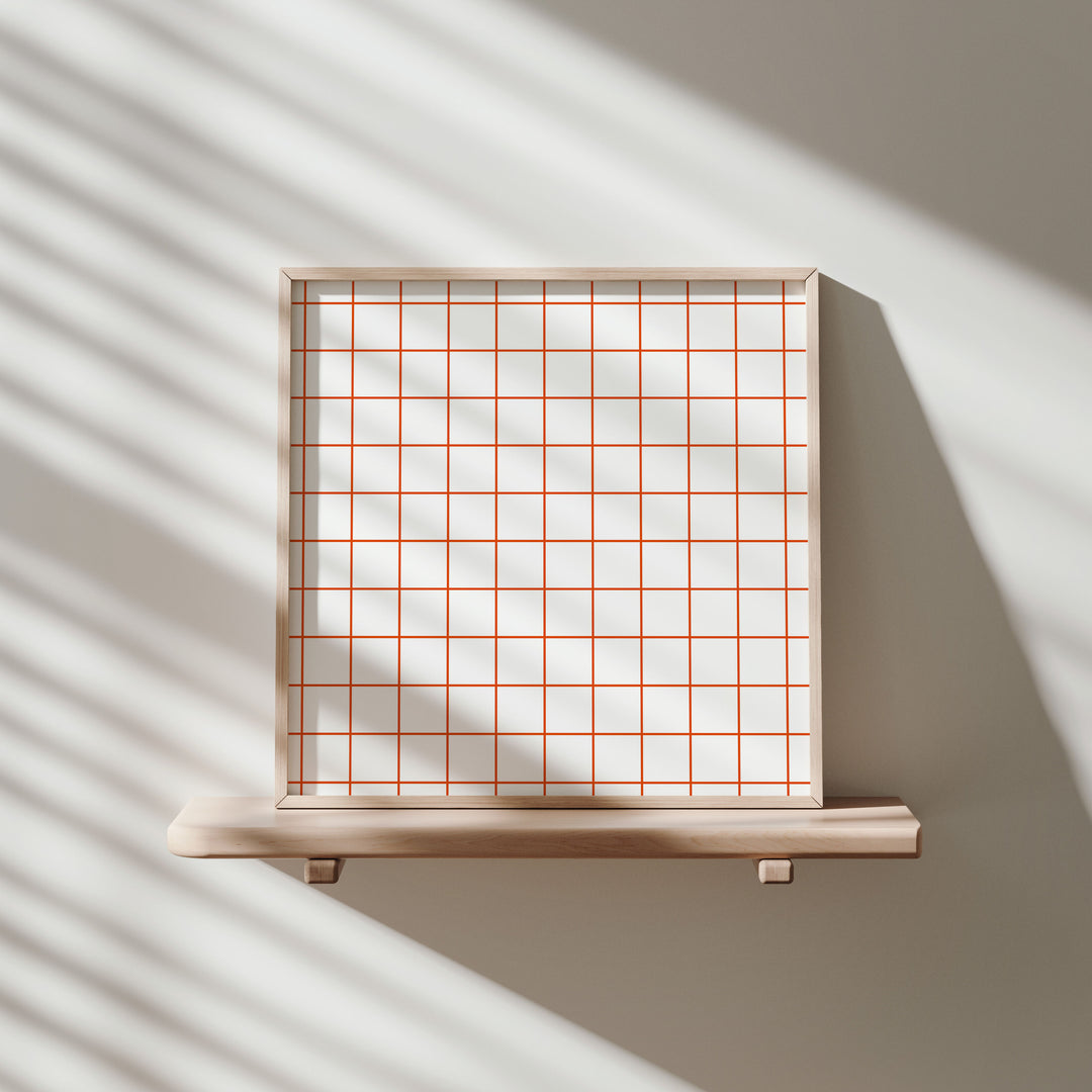 Minimalist Square Wood Frame Mockup,Picture Frame Mockup