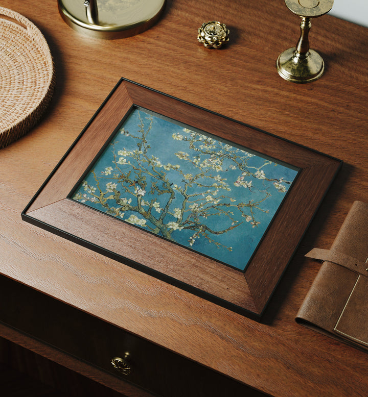 Horizontal Wood Frame Mockup,7x5 Art Print Mockup